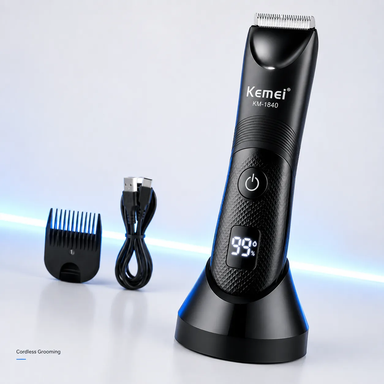 Kemei KM-Waterproof Hair Clipper 2